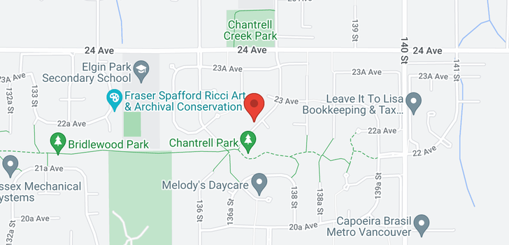 map of 2261 CHANTRELL PARK DRIVE